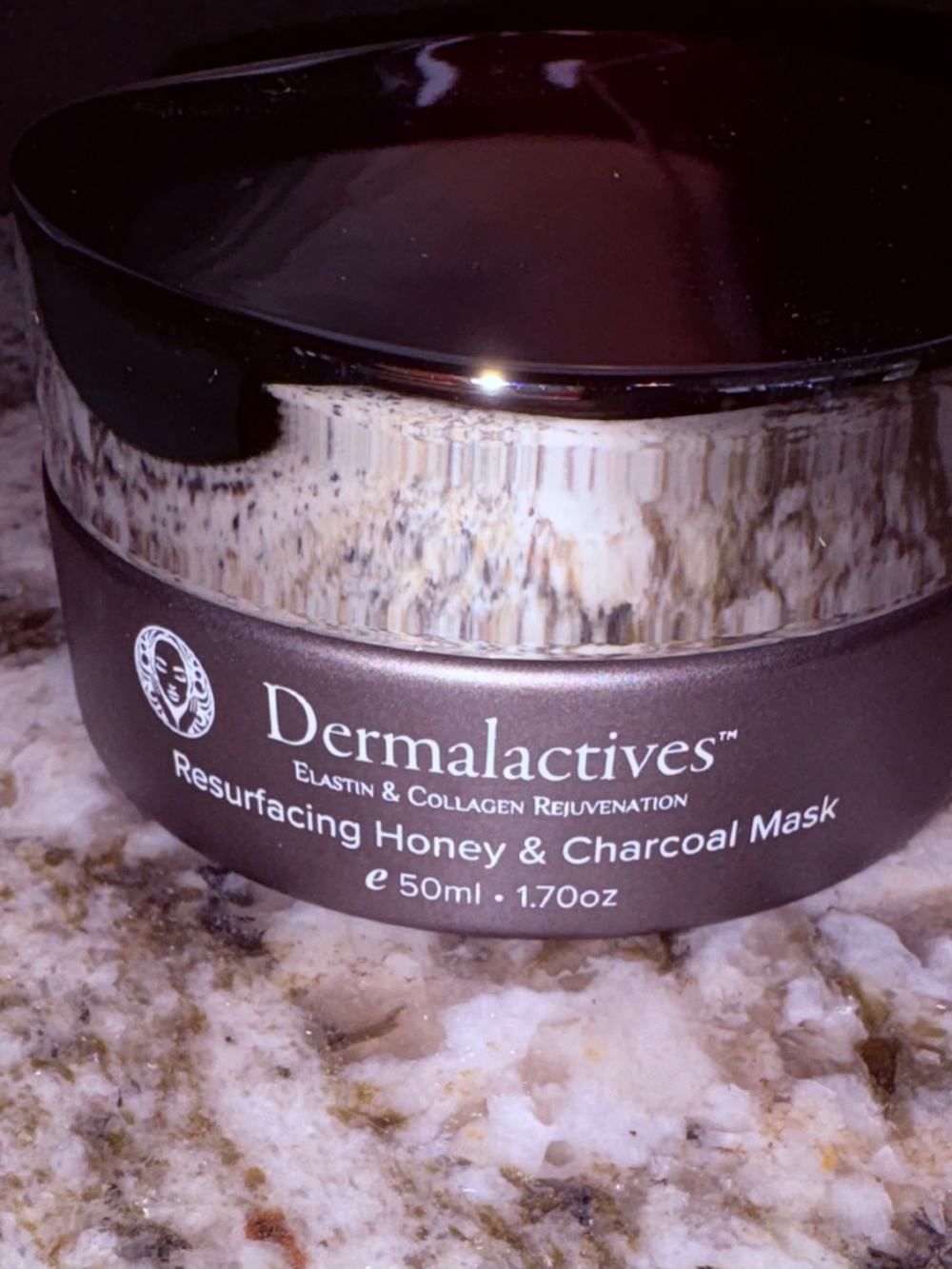 Dermalactives Resurfacing Honey And Charcoal Mask Face